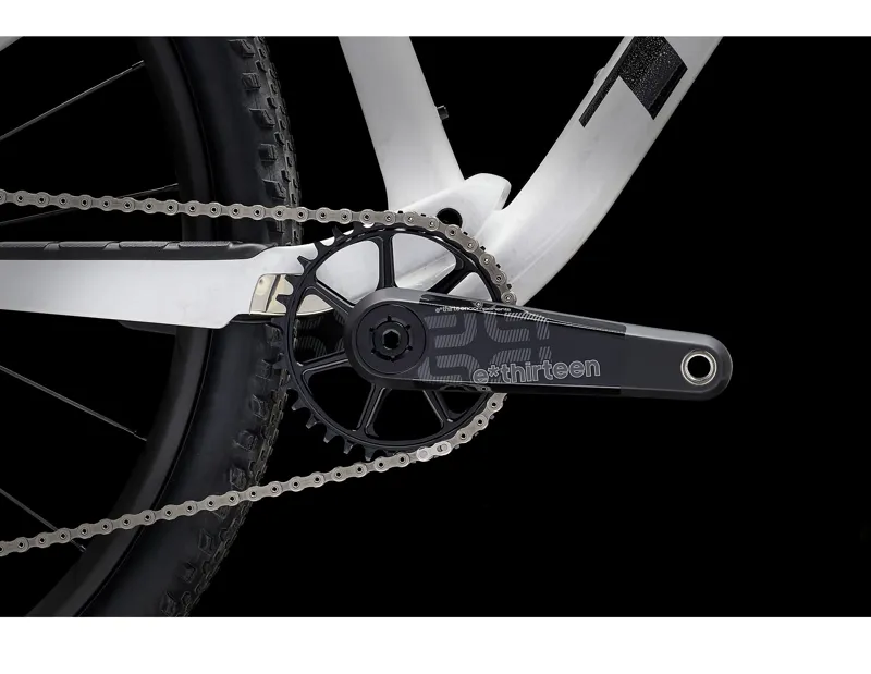 Trek Supercaliber 9.9 XTR Cross Country Mountain Bike in White/Gravel-4